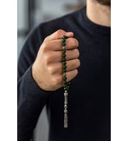 Yeşim Doğal Taş Tesbih – 33’lük / 8 mm