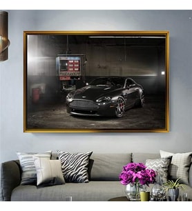 Altın Çerçeveli dekoratif tablo l754 (Gold)