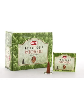 Periboia Precious Patchouli Aromalı Konik Tütsü (Çok Renkli)