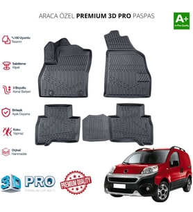 FİORİNO ARACA ÖZEL 3D PASPAS 2007 2008 2009 2010 2011 2012 2013