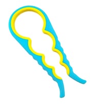 Sunup SN-14653 Silikon 4 Farklı Boy Kapak Kavanoz Açıcı Konserve Açacağı