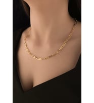 14 Ayar Altın Ataç Zincir 4.20 mm (Beyaz)
