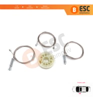 Kia Ceed Cee'd MK2 JD 2012-2018 5-Kapı 82450A2710 İçin Elektrikli Ön Sol Cam Kriko Tamir Seti