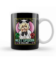 Anime Girl Next Episode Is Calling Sleep Can Wait Kupa Bardak Porselen