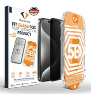 iPhone 17/16 Pro ile Uyumlu Hayalet Ekran Koruyucu - Anti-Spy Gizlilik Camı, Kolay Kurulum Aparatlı, 9H+ Ultra Dayanıklı Anti-Statik Temperli Cam - Privacy