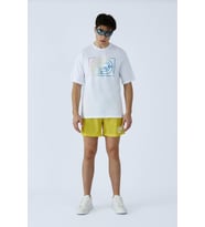 Ecko Unltd. 111040012 Edwards White Erkek Tshirt (Beyaz)