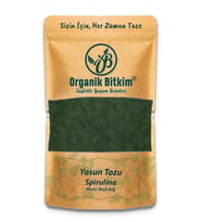 Organik Bitkim Yosun Tozu - Spirulina (Mavi-Yeşil Alg) 100 gr