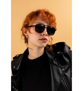 Asgard Black Unisex Polarize Güneş Gözlüğü