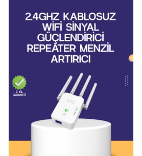 Çift Bantlı Otomatik Kurulum Wifi Repeater Menzil Genişletici