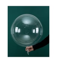 24 Inç Şeffaf Bobo Balon Kalitelli 2 Adet