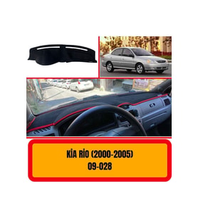 Kia Rio 2000-2005 Ön Gögüs / Panel / Torpido Korumasi / Kilifi / Halisi / Koruyucu / A3d/ 3d