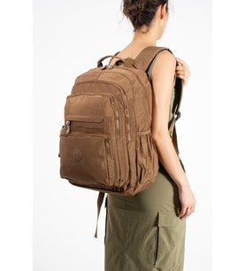 Unisex Okul Çantası Lise Ortaokul Üniversite Sırt Çantası 43*30 Cm Hafif Klinkır Kumaş Çok Cepli