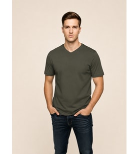 VİGOSS BATTAL V YAKA ERKEK T-SHIRT B3125-03370
