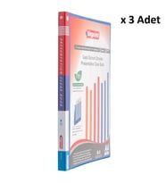 Bigpoint Sunum Dosyası Cepli 30'lu Mavi x 3 Adet
