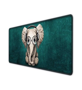 Azemax 70x30cm Fil Desenli Oyuncu Mousepad kaydırmaz Taban Mouse pad
