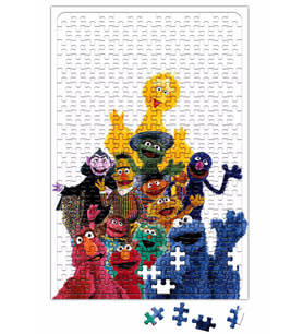 Susam Sokağı Kahramanları Puzzle 240 Parça Yapboz