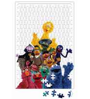 Susam Sokağı Kahramanları Puzzle 240 Parça Yapboz