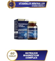 Nutraxin Magnezyum Complex Vitamin B6 60 Tablet 250 Mg
