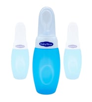 Babytime Mavi Kaşıklı Biberon