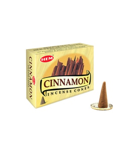 2 Paket Hem Cinnamon Tarçın Cones  Konik Tütsü