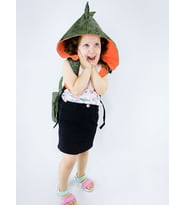 Morikukko Back To School Dino Large Kapüşonlu Sırt Çantası ( Okul Çantası )