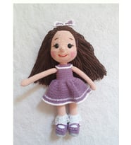 Fatoş Bebek Amigurumi Organik Oyuncak