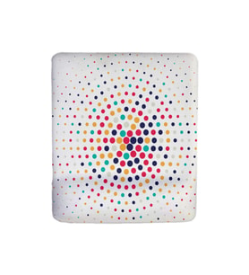 Renkli Puantiye Bilek Destekli Mouse Pad