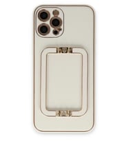 Durukar® iPhone 12 Pro Kılıf Coco Elit Kapak - Beyaz