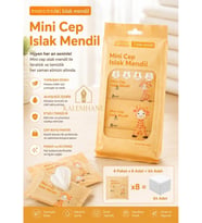 Kalemhane Islak Mendil Çocuklar İçin Mini Boy Zürafa