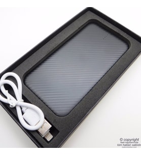 WG-510 Kişiye Özel Powerbank 5000mAh/3.7V A+Lithium Ion LED  İsme Özel Powerbank  Hediyelik Teknoloji Ürünü