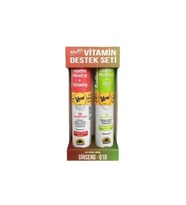 Sunlife Multivitamin Destek Seti - Multi Vitamin Ginseng 20 Tablet + Multivitamin Mineral Q10 20 Tablet