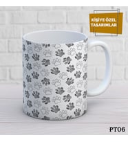 Patili Dostlarımız Temalı İsme Özel Kupa Bardak