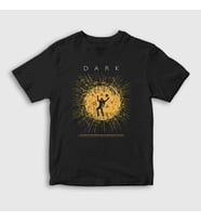 Presmono Unisex Çocuk Siyah The End Dark T-Shirt 187072tt