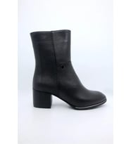 CASTLE BLACK CB-6942-1KADIN DERİ TOPUKLU BOT (Siyah)