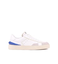 Shoetyle - Beyaz Hakiki Deri Bağcıklı Erkek Sneaker 666-23
