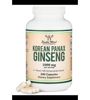 Double Wood Ginseng  Korean Red Extract 1000mg  240 Veg Capsul.Tr Tek Yetkili SATICISI OZELSPORCUGIDALARI'DIR 3841 (Renksiz)