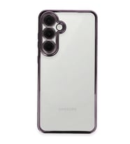 Samsung Galaxy S24 FE Kılıf Razer Lensli Silikon - Mor