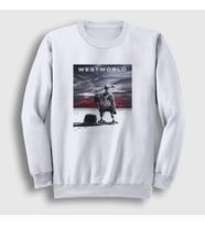 Presmono Unisex Beyaz Cover Westworld Sweatshirt 223067tt (Beyaz)