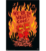 Erik Poster Sanatsal Baskı Simpsons Poster Dekorasyon Oturma Odası veya Yatak Odası Dekorasyonu - Dekorasyon Odası - Boyut 61 x 91 - Resmi The Simpsons Taraftar Ürünü