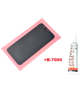 General Mobile GM8 Uyumlu Lcd Ekran Dokunmatik Servis + B-7000 SİYAH