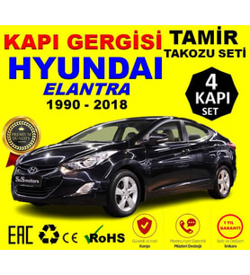 *Premium* Hyundai Elantra 1990-2018 Kapı Gergisi Tamir Plastiği (4Kapı)