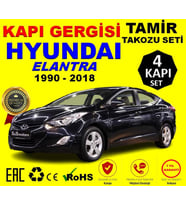 *Premium* Hyundai Elantra 1990-2018 Kapı Gergisi Tamir Plastiği (4Kapı)