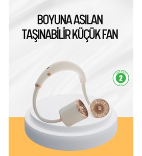 Katlanabilir Asılabilir Fan Usb Şarjlı Hafif Sessiz Tasarım