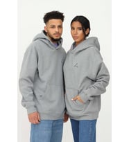 Nike Jordan Jumpman Unisex Pull Over Hoodie Kapüşonlu Gri Sweatshirt