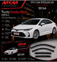 Toyota Corolla Hibrit Kromlu (2019>) 4'lü Mugen Cam Rüzgarlığı