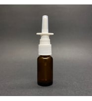 5ml kahverengi şişe, Burun spreyi, 12 adet Nazal Spreyli, Ecza şişesi, İlaç Şişesi (Amber)