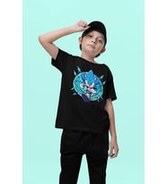 Süper Sonic The Hedgehog Baskılı Unisex Çizgi Film Çocuk Tişört (1-12 Yaş)