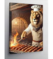 Kanvas Tablo Mangalcı Aslan