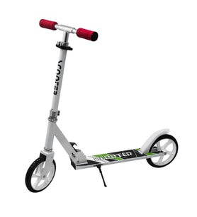 Katlanabilir Scooter ,Metal Gövde, Büyük 2 Teker (200 mm) (Beyaz)