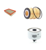 Bosch Filtre Bakım Seti Land Rover Discovery 3.0 TD Dizel 2010-2015 Hava + Yağ f. + Yakıt Filtre Mann